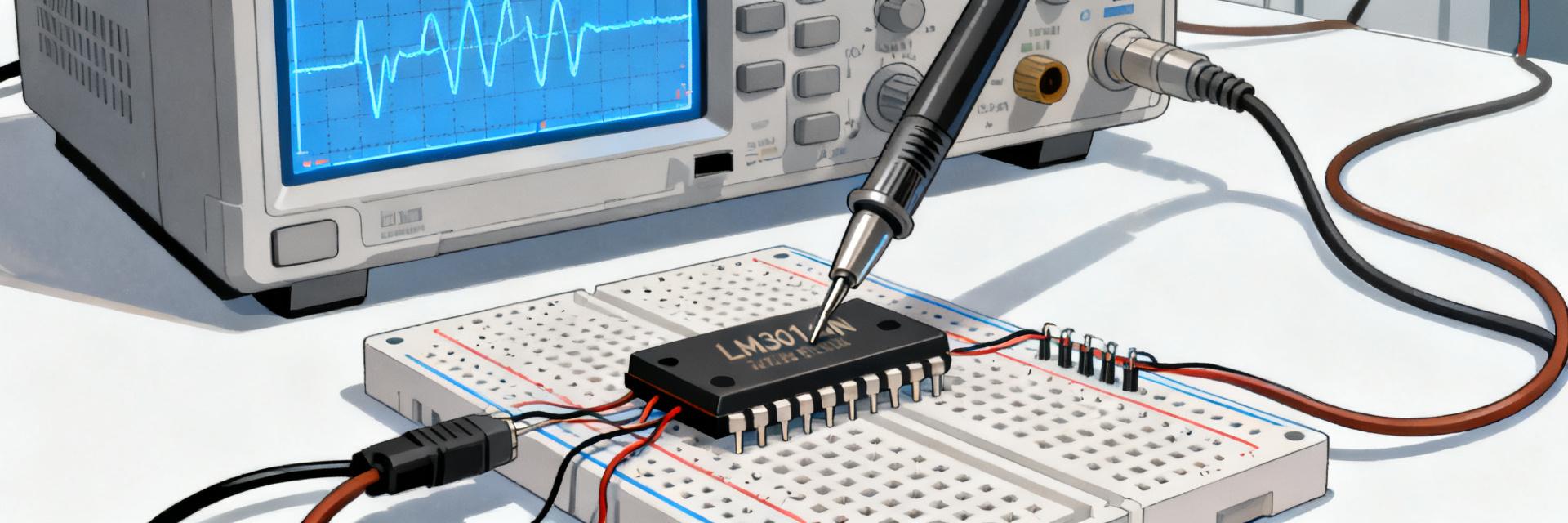 LM301AN op amp specs and performance: data reports